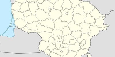 ನಕ್ಷೆ ಲಿಥುವೇನಿಯಾ ವೆಕ್ಟರ್